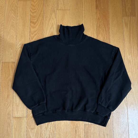 Vintage 90s Wide Turtleneck Sweater L - Picture 1 of 2